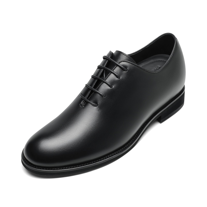 男士内增高鞋 正装鞋 内增高6CM 黑色 商品货号：CD109B3011【何金昌】